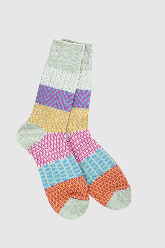 Versatile Itinerary World's Softest Gallery Crew Socks for Women in Multi | WS66614-75651-337 Versatile Itinerary World's Softest Gallery Crew Socks for Women in Multi | WS66614-75651-337