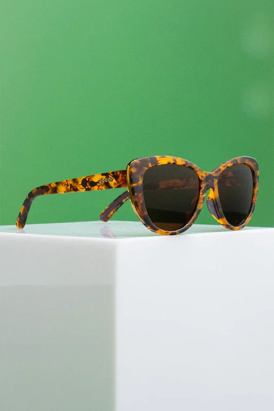 Summer Comfort goodr The Catwalks Meow Sunglasses in Brown Tortoiseshell | G00280-GG-BR1-NR Summer Comfort goodr The Catwalks Meow Sunglasses in Brown Tortoiseshell | G00280-GG-BR1-NR