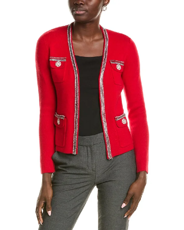 Advanced Customization sofiacashmere Wool-Blend Cardigan