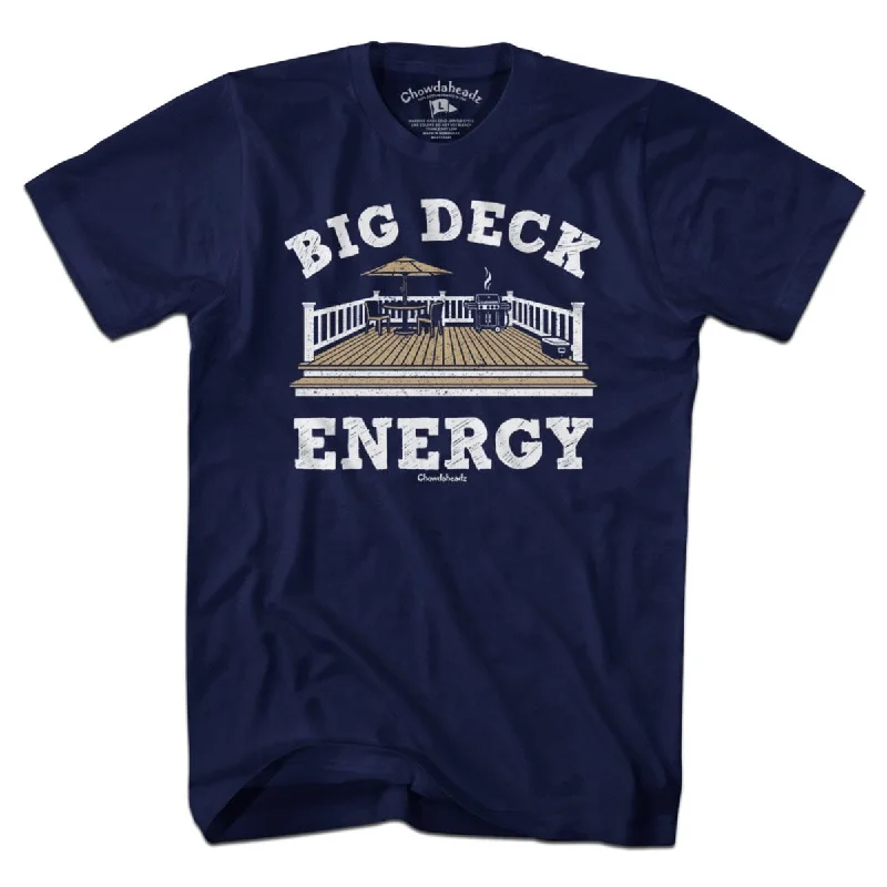 Cozy Fashion Big Deck Energy T-Shirt