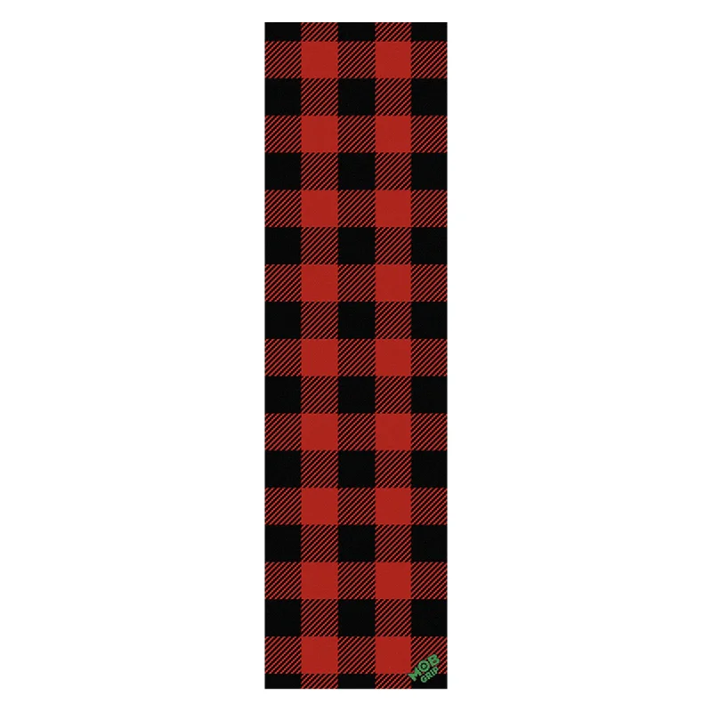 Mob Get Plaidical Skate Grip - Red / Black