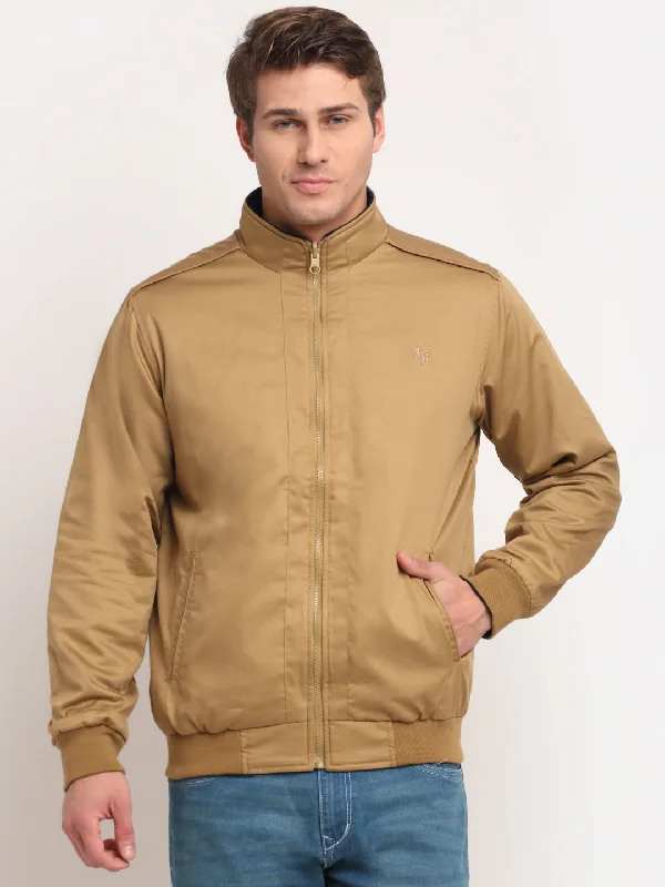 Cozy Look Men's Khaki Reversible Jacket