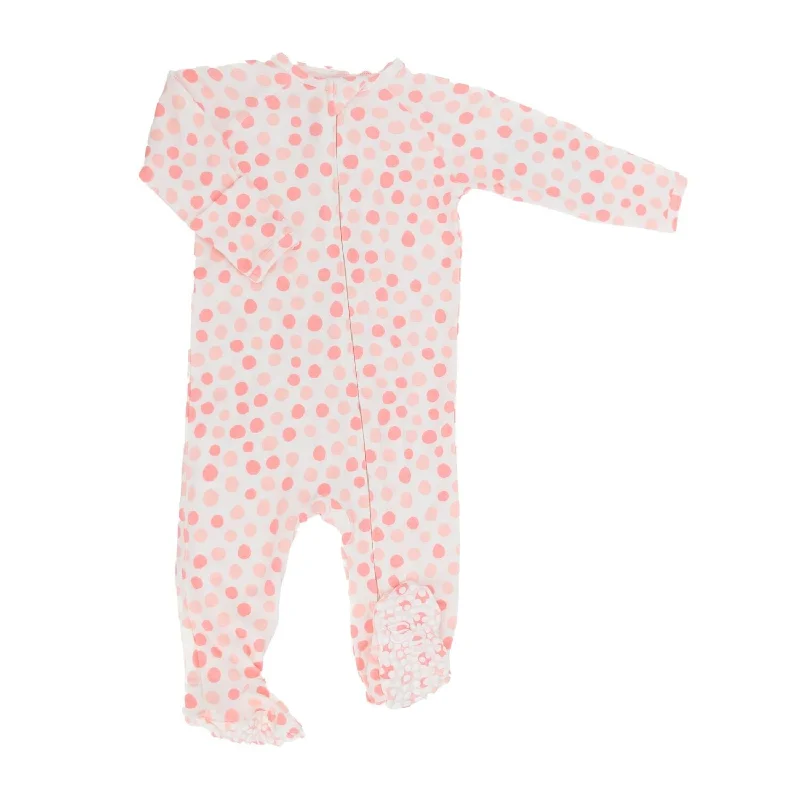 Trendy And Casual Girls Polka Dot Footie