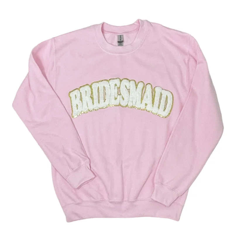 Fresh And Simple SW-6723 Bridemaids Pink Sweatshirt