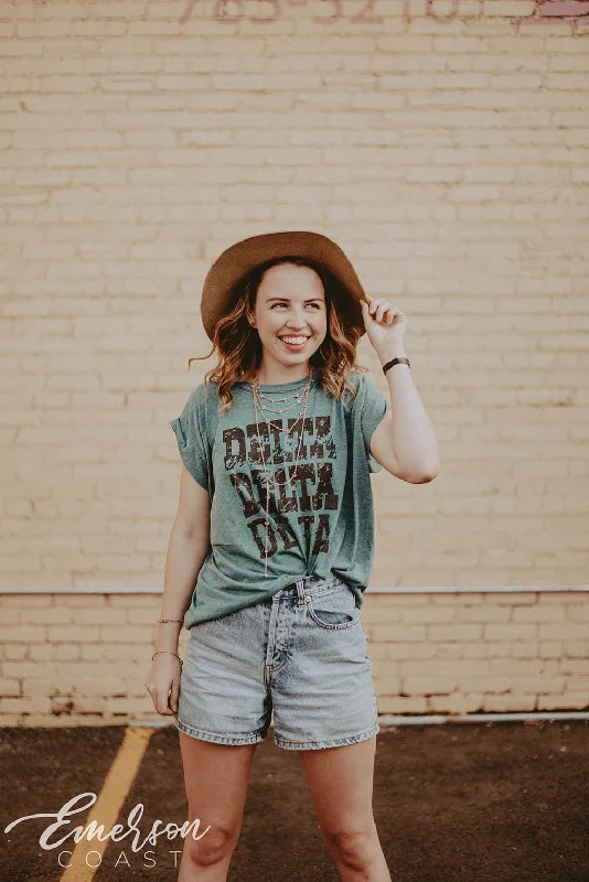Classic Delta Delta Delta Rocker Tee