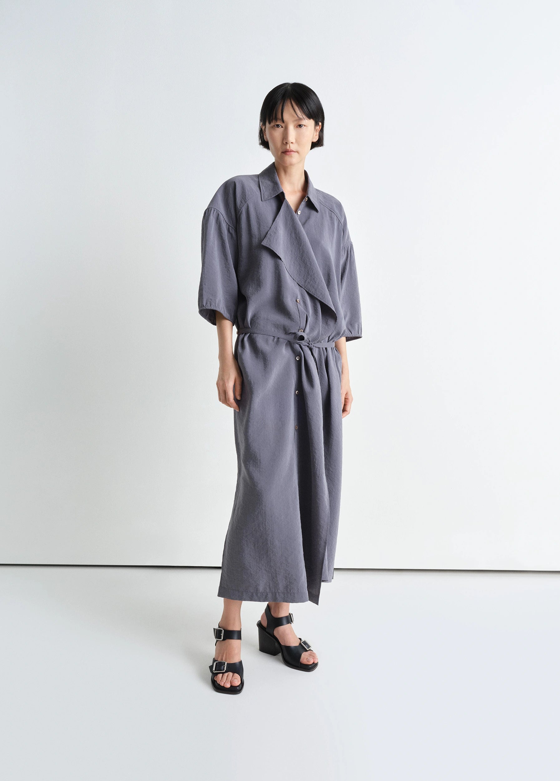 Personalized Series ASYMMETRICAL SHIRT DRESS