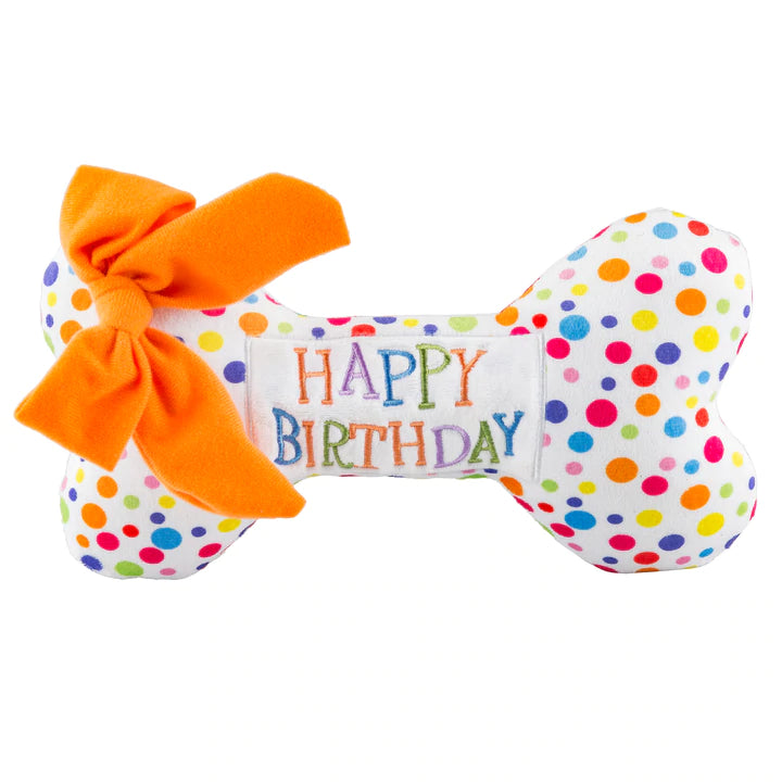 Trendy Dresses Happy Birthday Bone XL