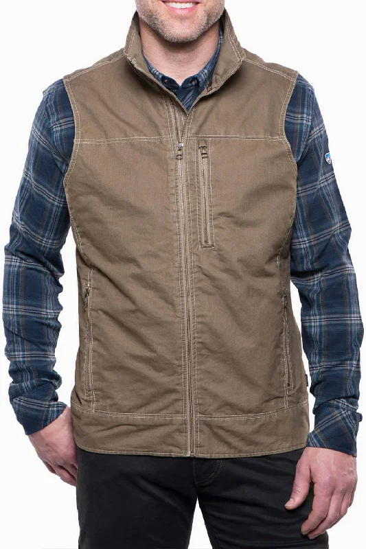 Energy Wear Kuhl Burr Vest for Men in Khaki | 1042-KHAKI