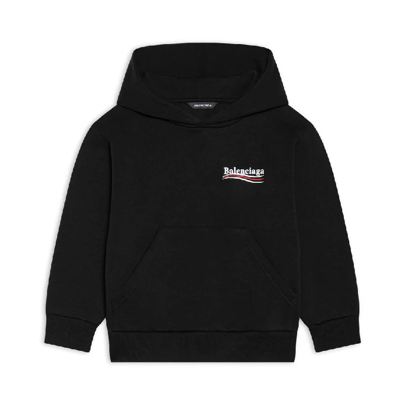 High-end Customization Black Logo Hoodie