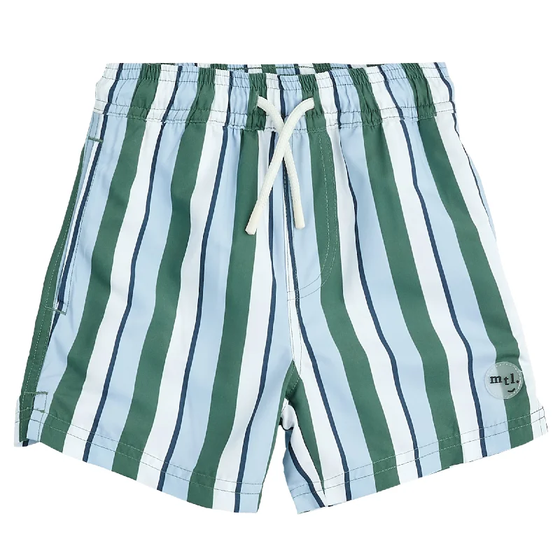 Versatile Style Boys Striped Swimsuit