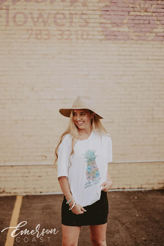 High-quality Fabrics Tri Delta Spring Break T-shirt