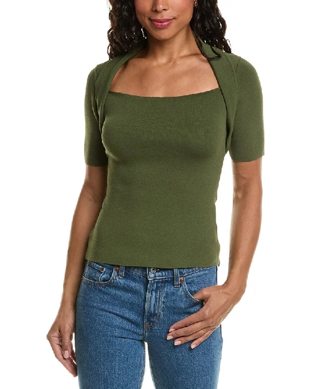 Noble Temperament Elie Tahari Shrug Sweater