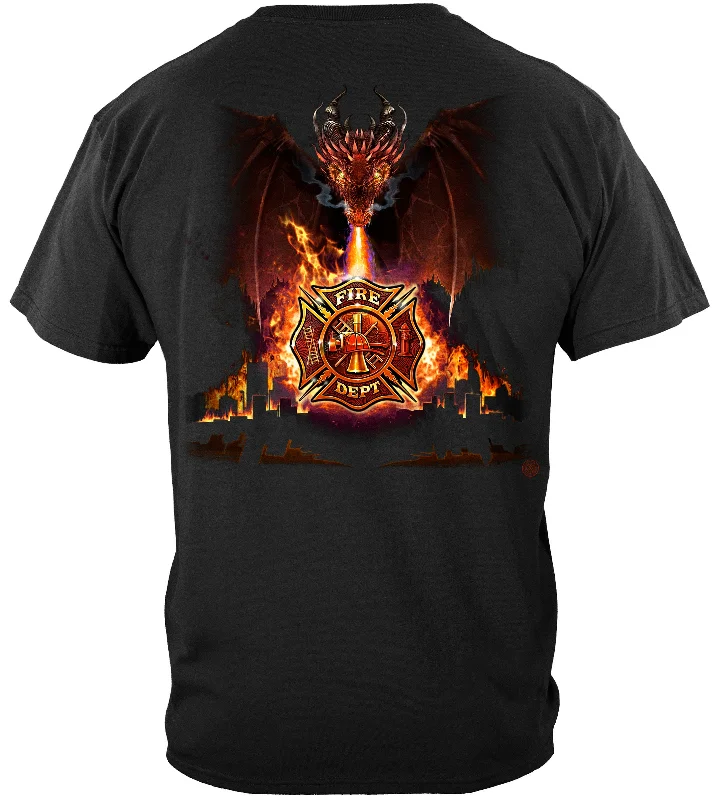 Firefighter City Dragon T-SHIRT