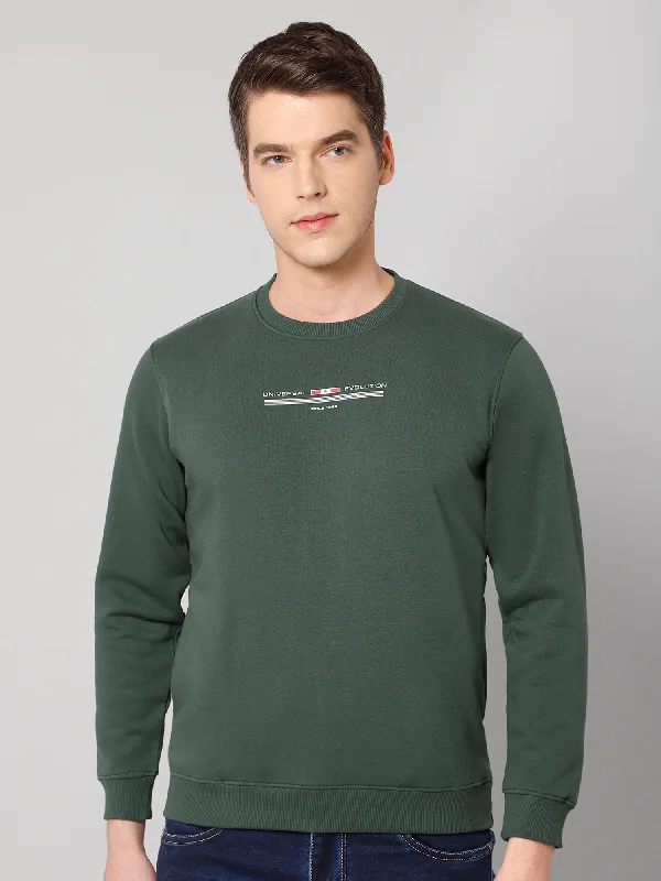 Mens Green Sweatshirt