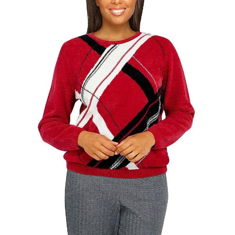 Fashion Comfort Womens Crewneck Long Sleeve Pullover Sweater
