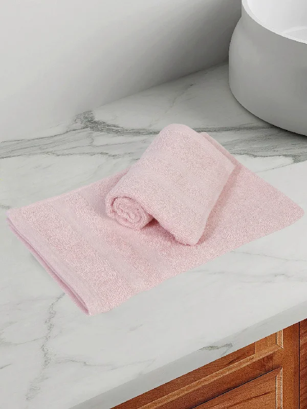 Minimal Style Pink Hand Towel