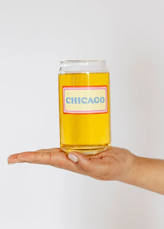 Free Design Chicago Vintage Beer Glass - 16 oz