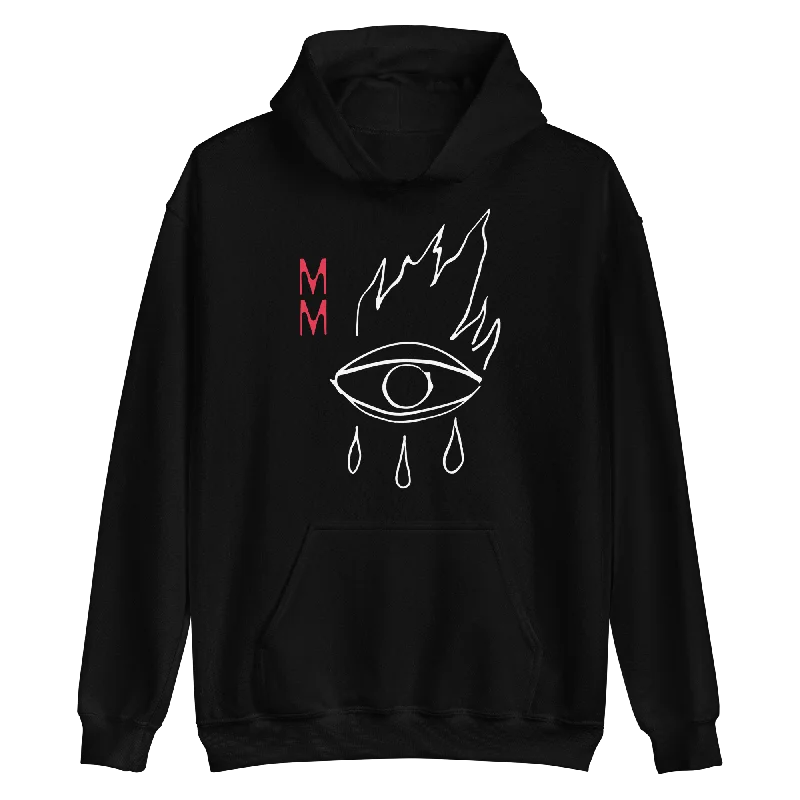 Cozy Look Fire Eye Hoodie