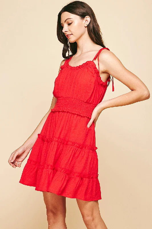 Cami Ruffle Dress