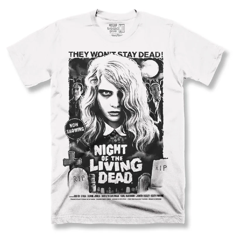 Smart Comfort Wear Night Of The Living Dead Now Showing T-Shirt