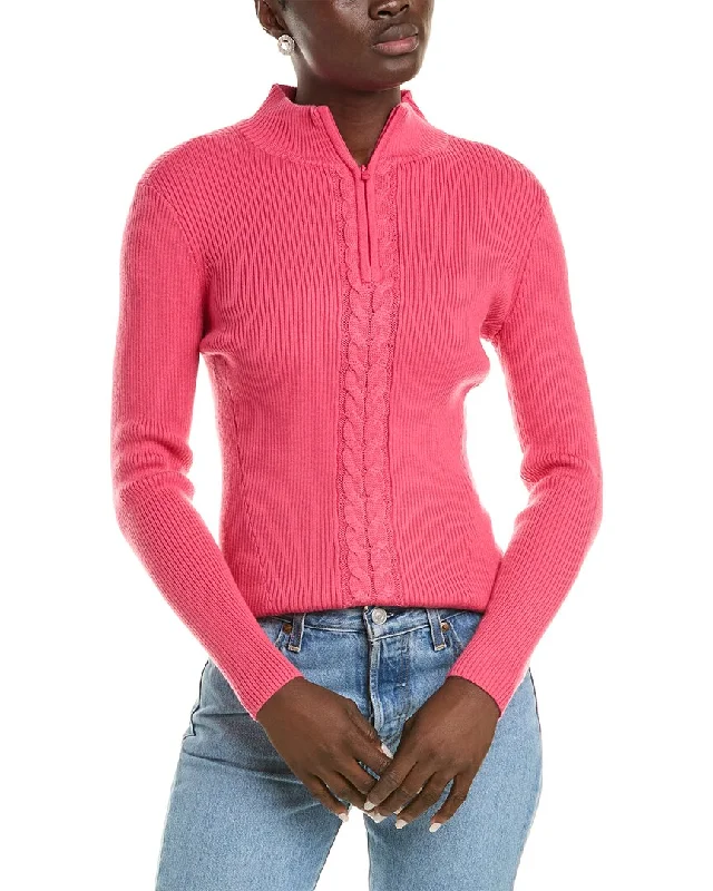 Sports Design Meister x Fera Rowan Wool-Blend 1/2-Zip Sweater