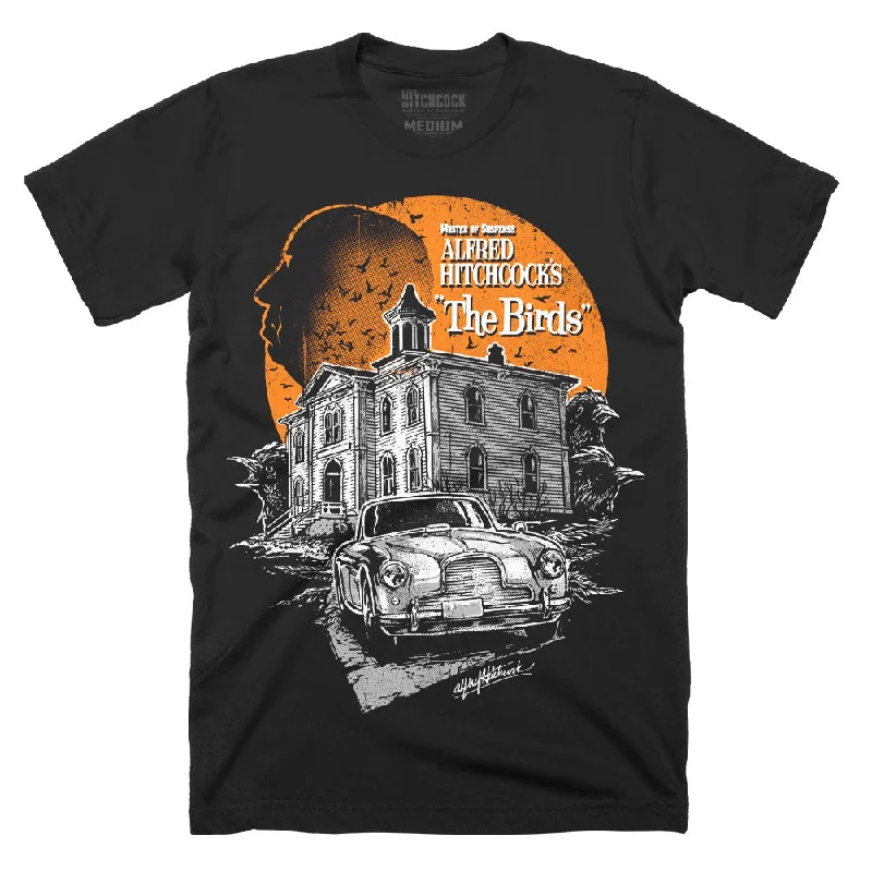 Comfortable Sweaters Alfred Hitchcock The Birds T-Shirt
