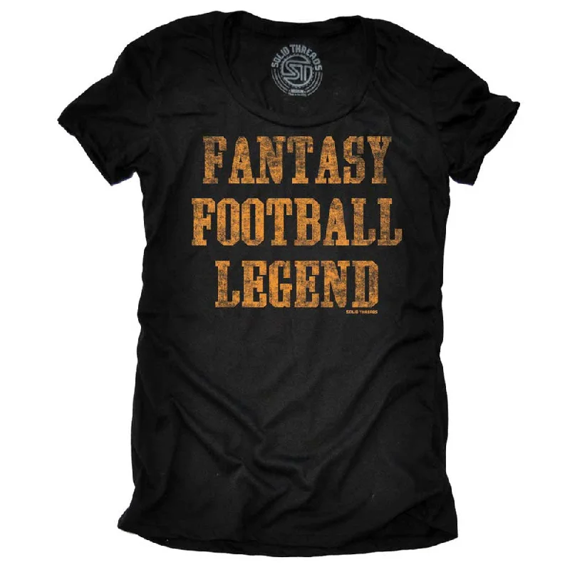 High-quality Design Women's Fantasy Football Legend T-shirt