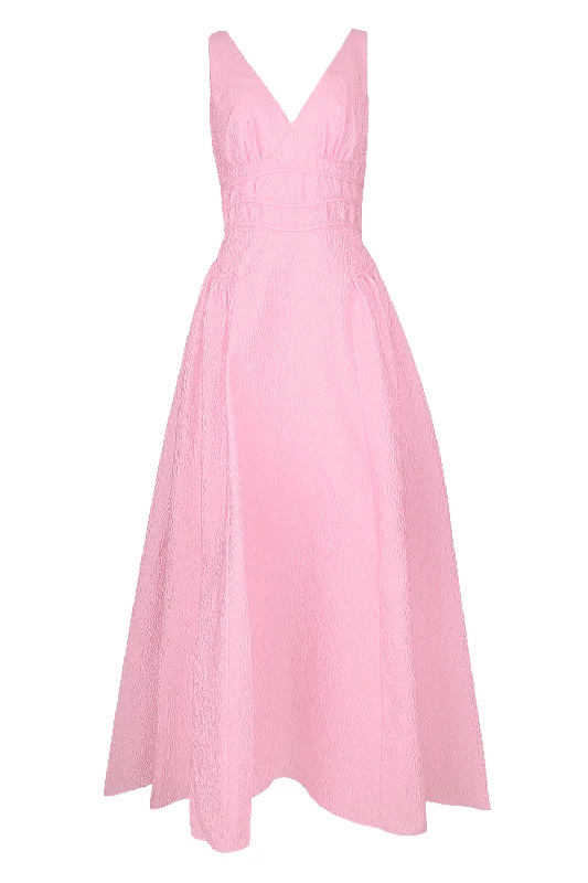 Romantic Data Sophia Gown - Baby Pink