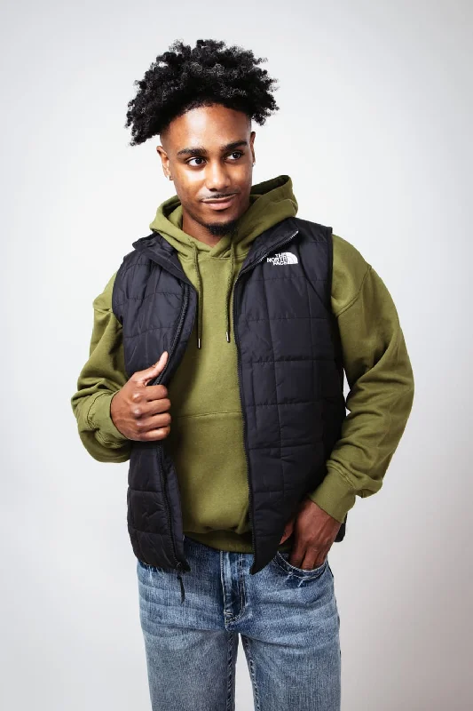 Elegant Fit The North Face Junction Insulated Vest for Men in Black | NF0A88WJ-JK3-BLK Elegant Fit The North Face Junction Insulated Vest for Men in Black | NF0A88WJ-JK3-BLK