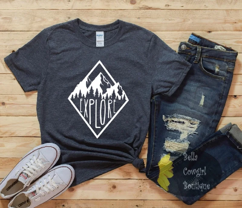 New Products Explore Mountain Wilderness Outdoors Women's T-Shirt