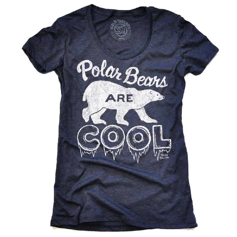 Classic Style Women's Polar Bears Are Cool T-shirt