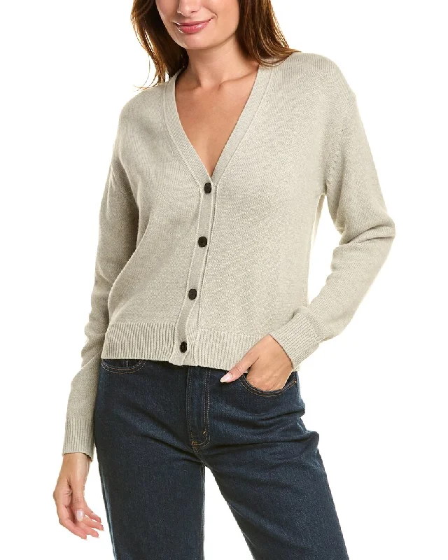 Comfortable Sweaters Theory V-Neck Cashmere-Blend Cardigan