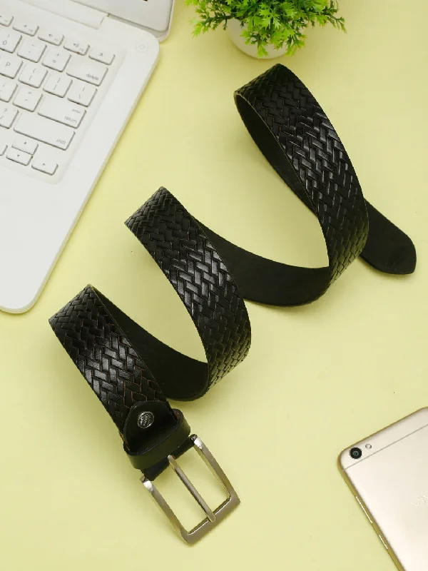 Soft Feel Men Designer Black Belt