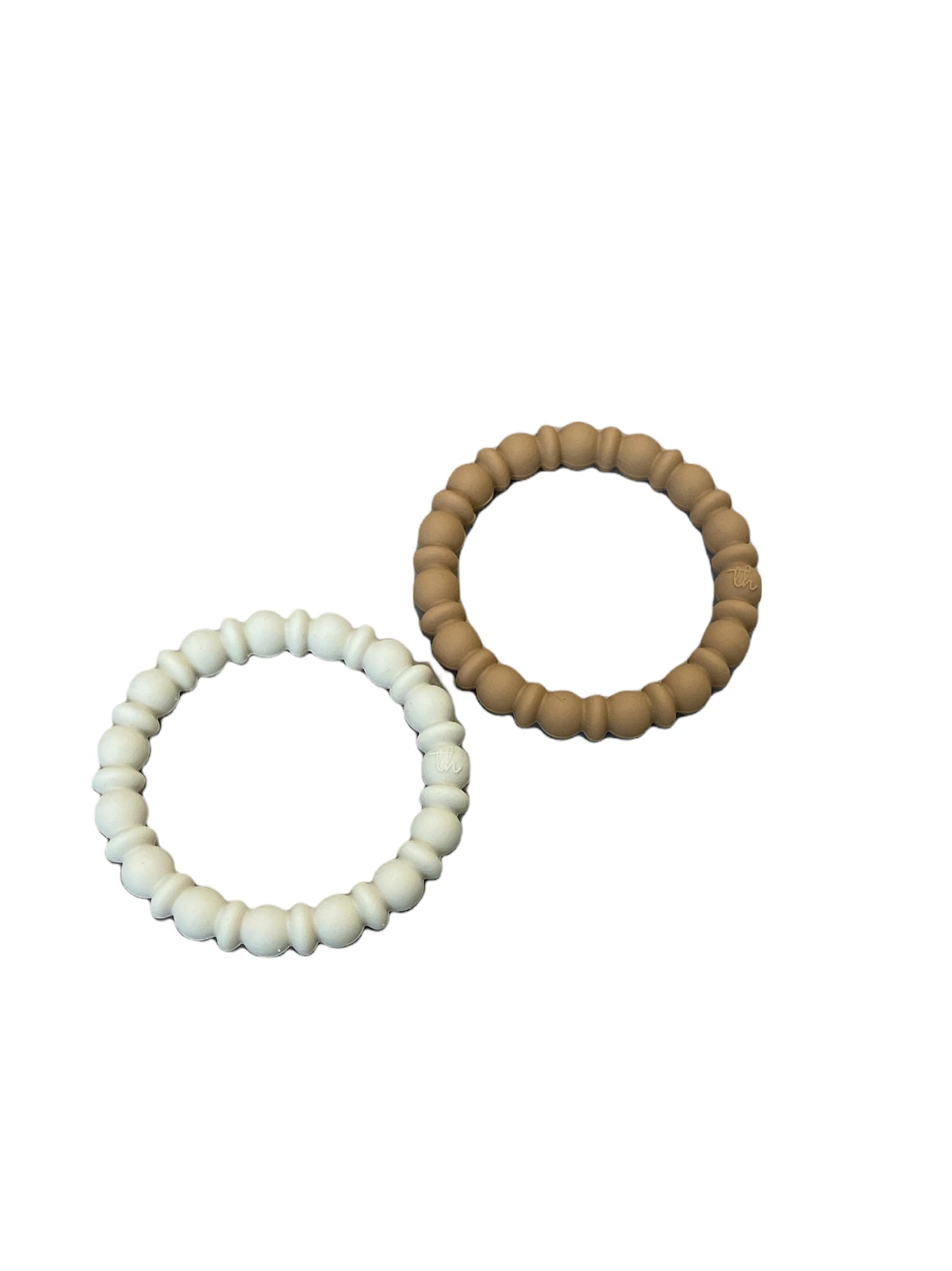 Urban Chic Teething Bracelet Set | Navajo/Putty