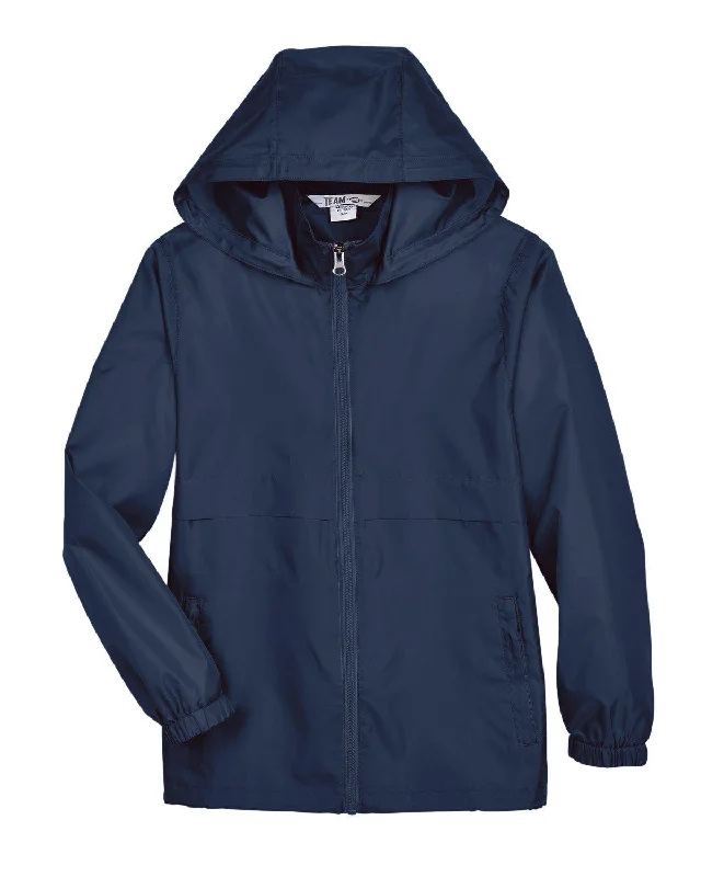 Casual Comfort Wear SLC Hooded Rain-Jacket with School Logo