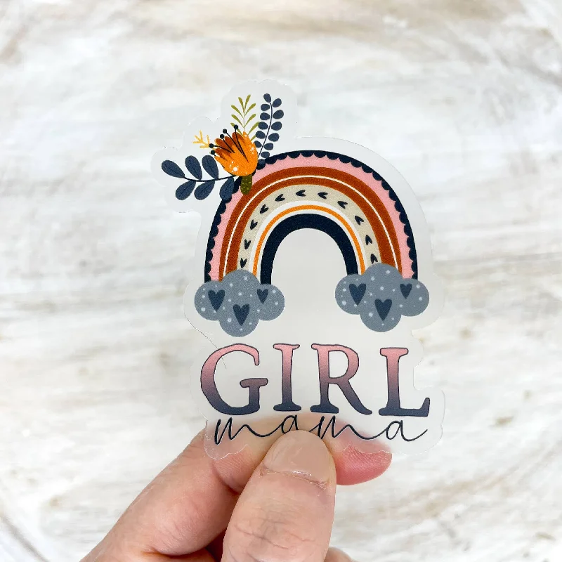 Casual Chic Girl Mama Sticker