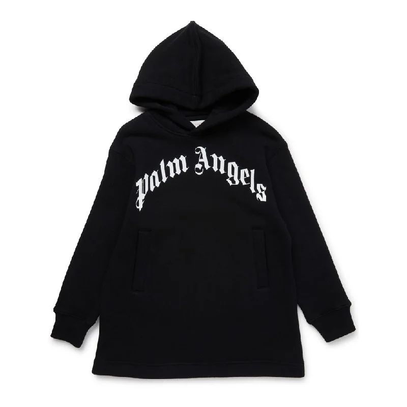Comfortable Lifestyle Black Logo Hoodie