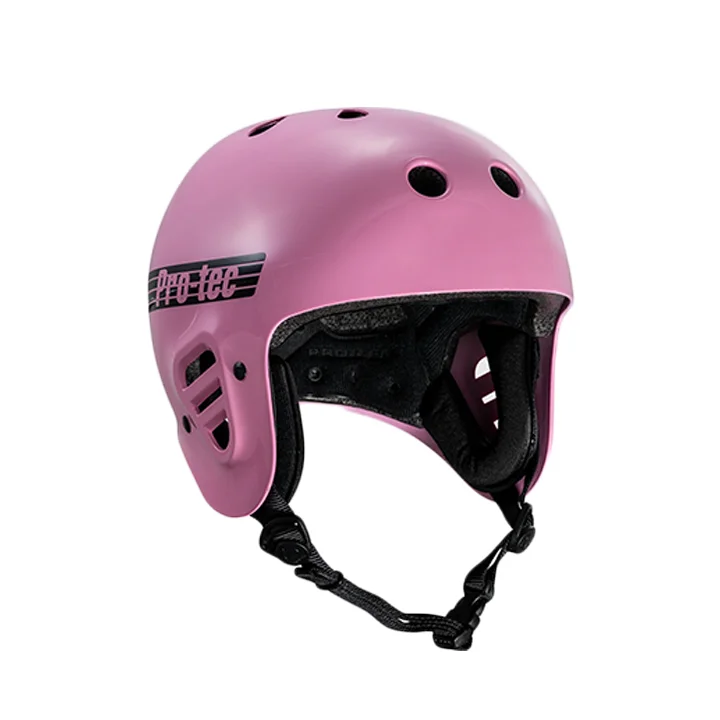 Unique Design Pro Tec Full Cut Certified Skate Helmet - Gloss Pink
