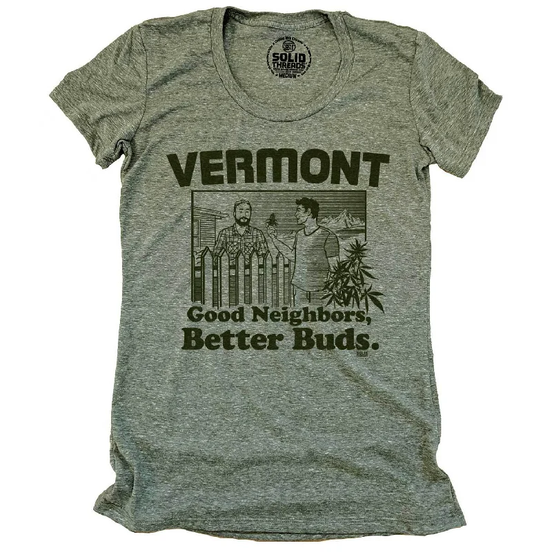 Soft Fashion Women's Vermont Better Buds T-shirt