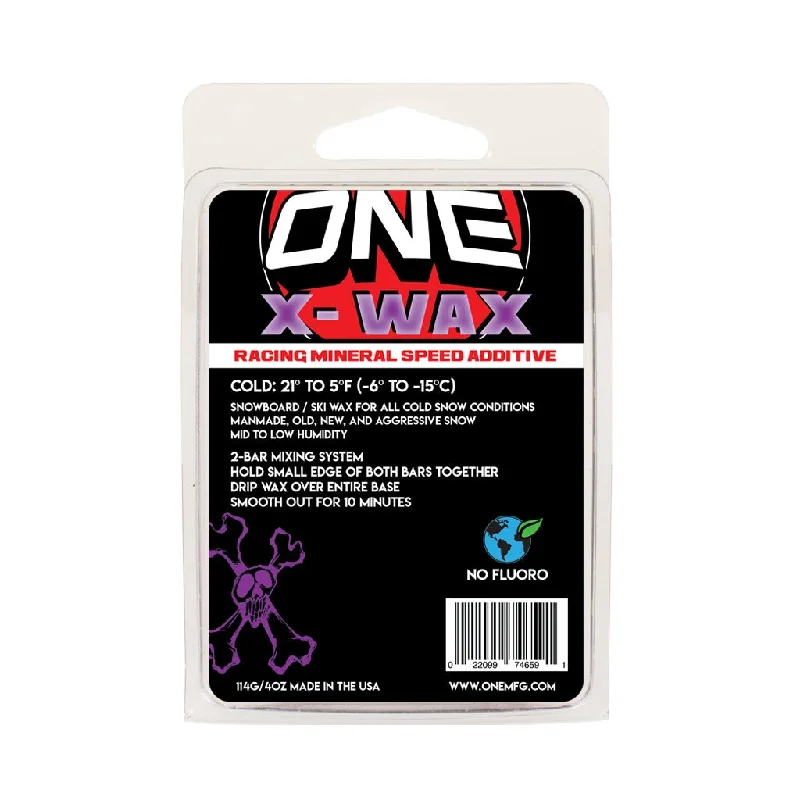 Romantic Data One Ball X-Wax 114g Snowboard Wax - Cold
