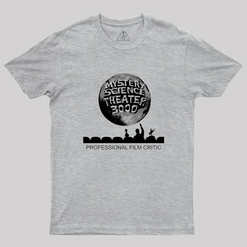 Fashionable Prints Professional Film Critic Geek T-Shirt