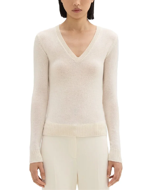 Fresh And Natural Theory Wool V-Neck Sweater