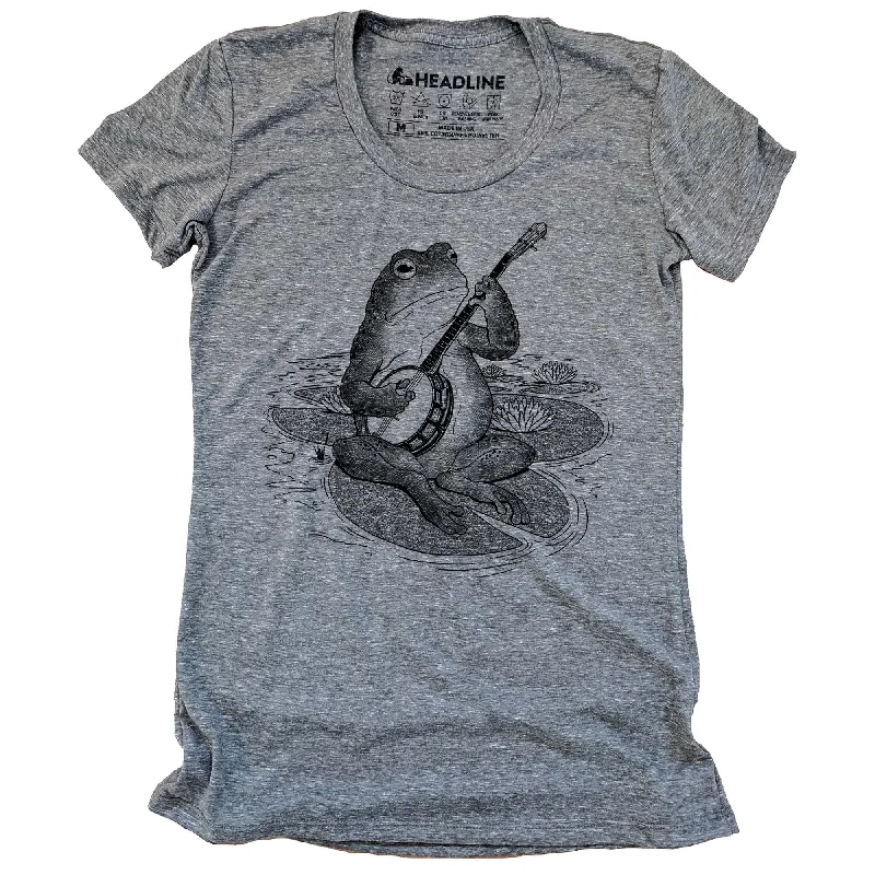 Soft Wearables Women's Country Frog T-Shirt