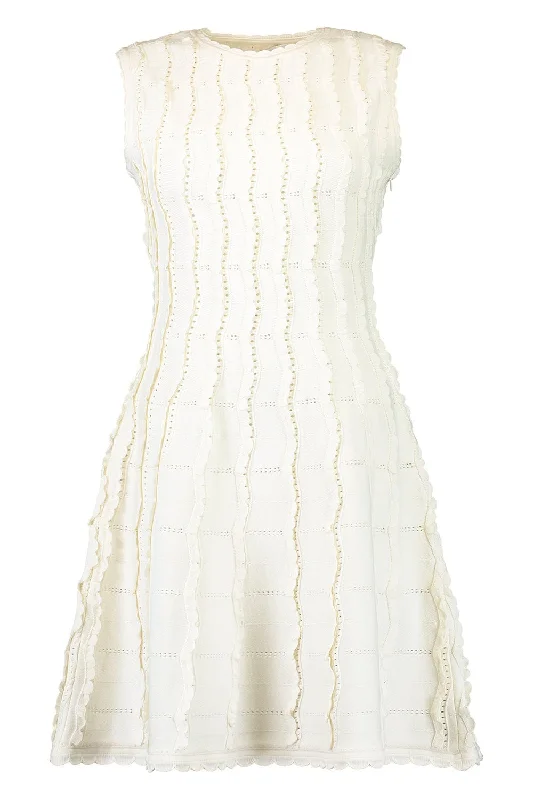 Sports And Leisure Sleeveless Fit And Flare Dress