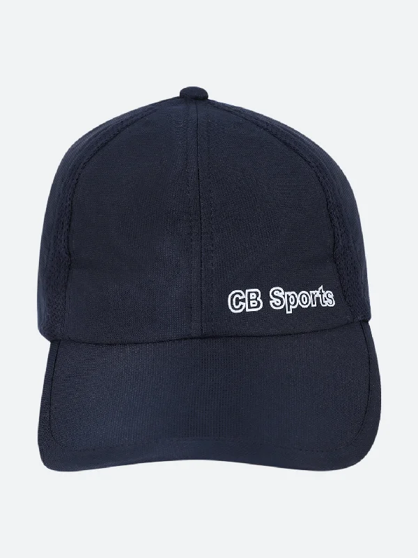 Unisex Navy Blue Fashion Single Side Cap