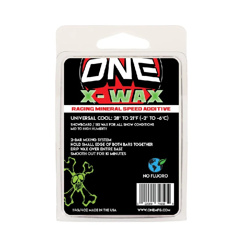 Refreshing Design One Ball X-Wax 114g Snowboard Wax - Cool