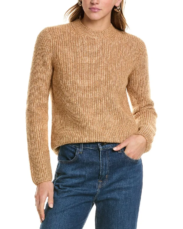Urban Chic Vince Shaker Rib Wool & Alpaca-Blend Sweater