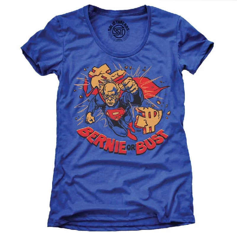 Multifunctional Style Women's Bernie or Bust T-shirt