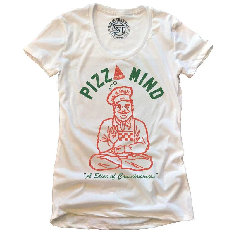 Thin Design Women's Pizza Mind T-shirt