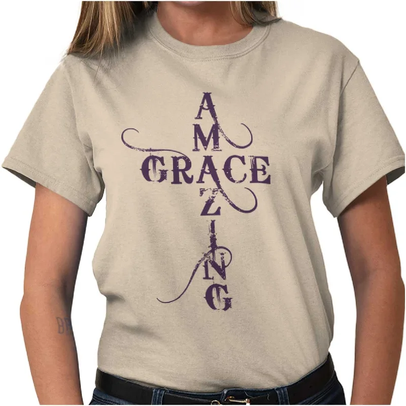 Amazing Grace Script T Shirt